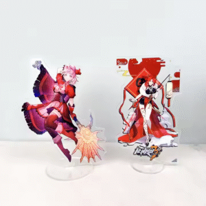 Acrylic standing sign